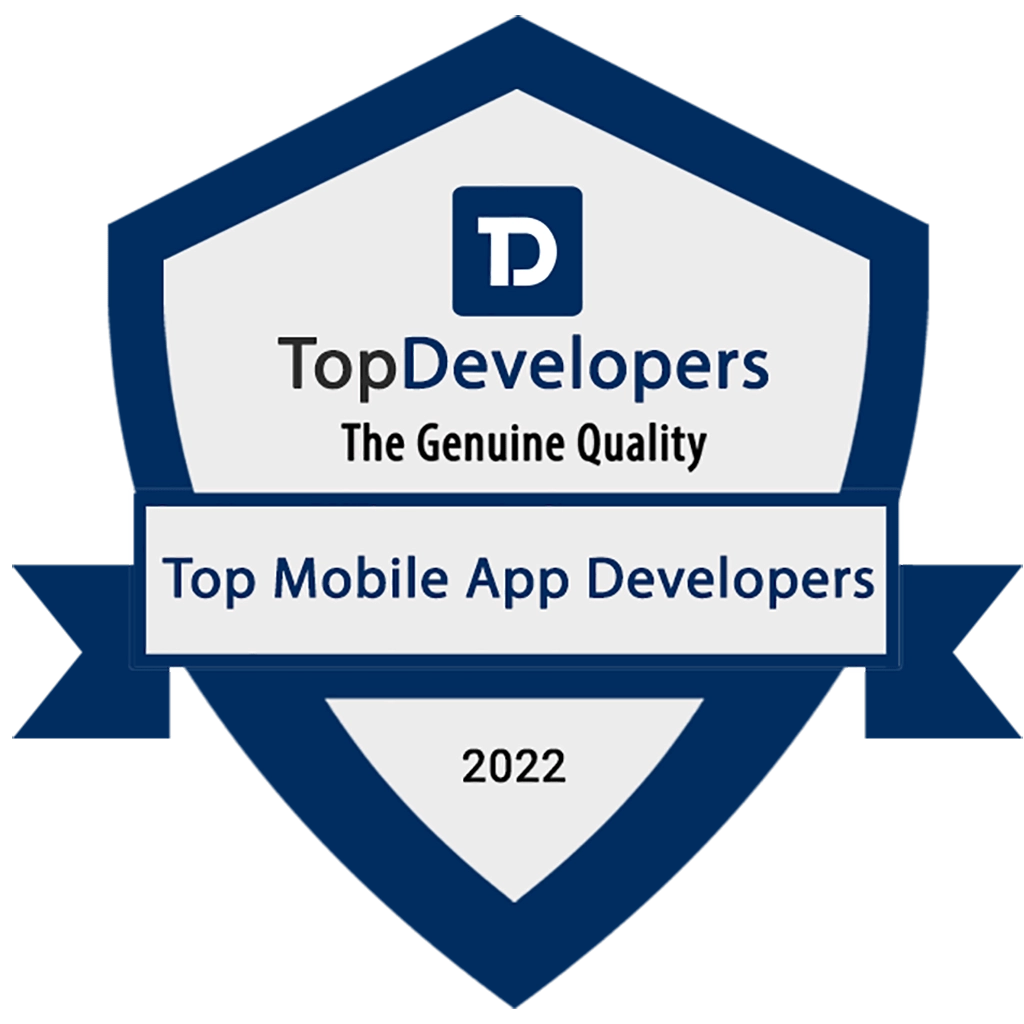 Top developers badge for top mobile app developers in united states