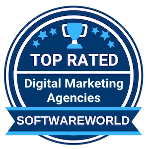 Top rated digital marketing agencies softwareworld logo